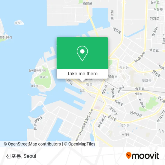 신포동 map