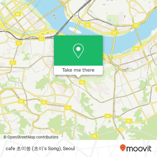 cafe 초이쏭 (초이's Song) map