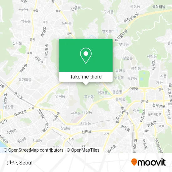 안산 map