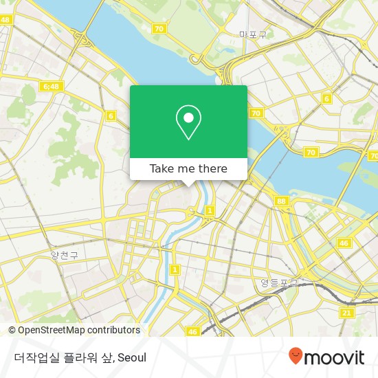 더작업실 플라워 샆 map