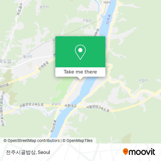 전주시골밥상 map