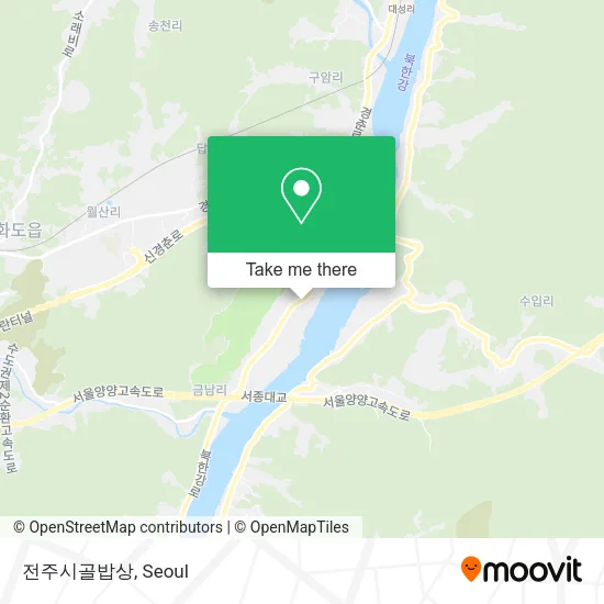 전주시골밥상 map