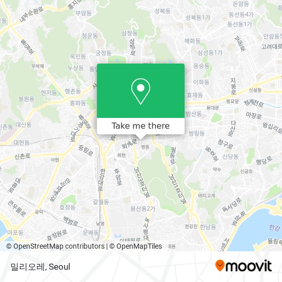 밀리오레 map