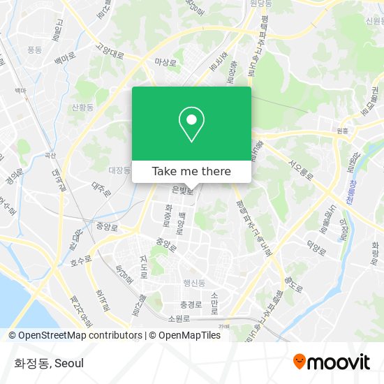 화정동 map