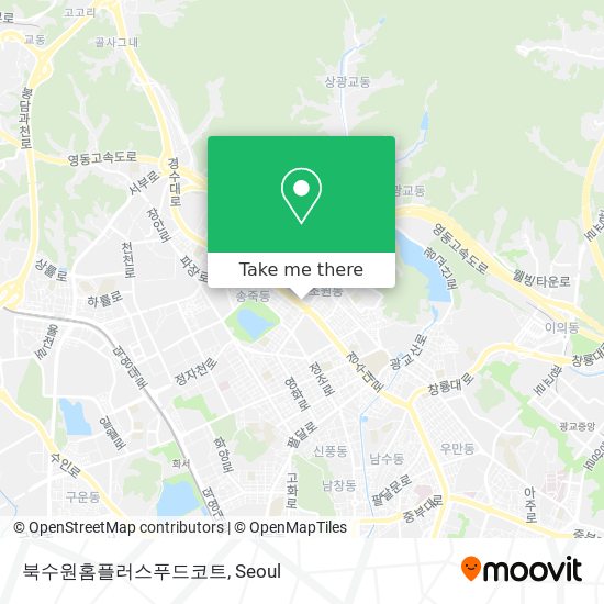 북수원홈플러스푸드코트 map