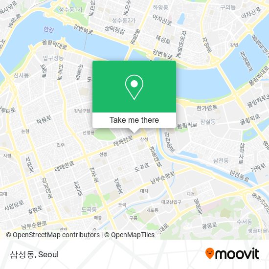 삼성동 map