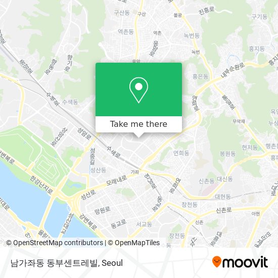 남가좌동 동부센트레빌 map