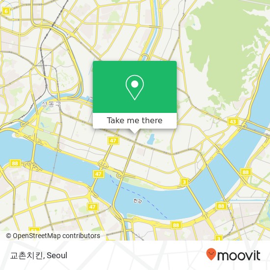 교촌치킨 map