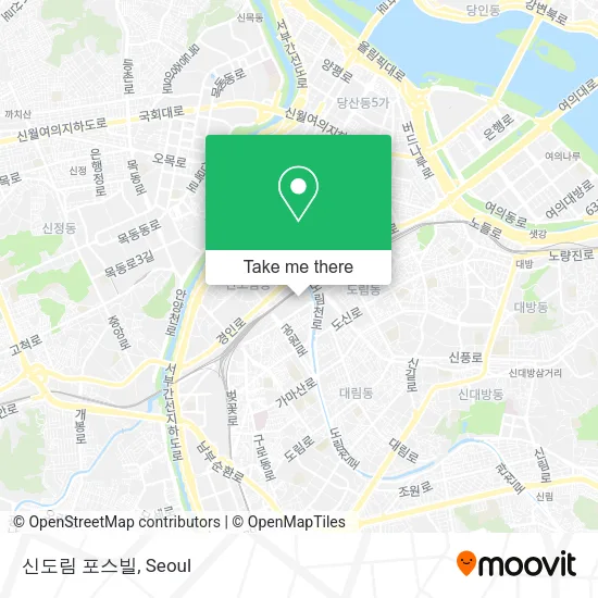 신도림 포스빌 map