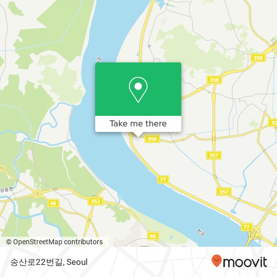 송산로22번길 map