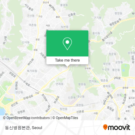 동신병원본관 map