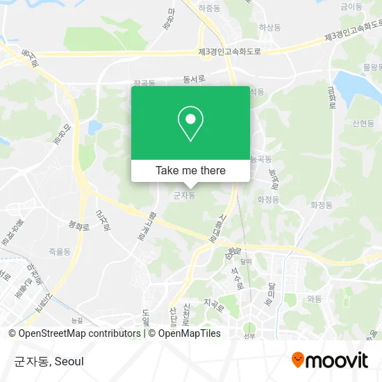 군자동 map