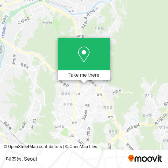대조동 map