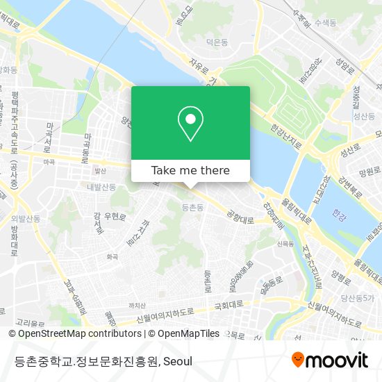 등촌중학교.정보문화진흥원 map