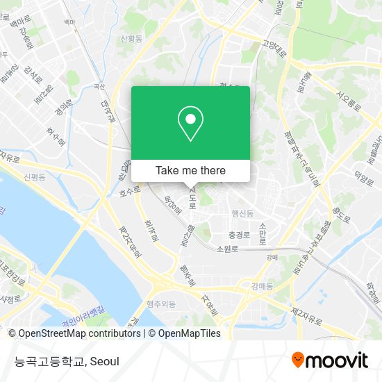 능곡고등학교 map