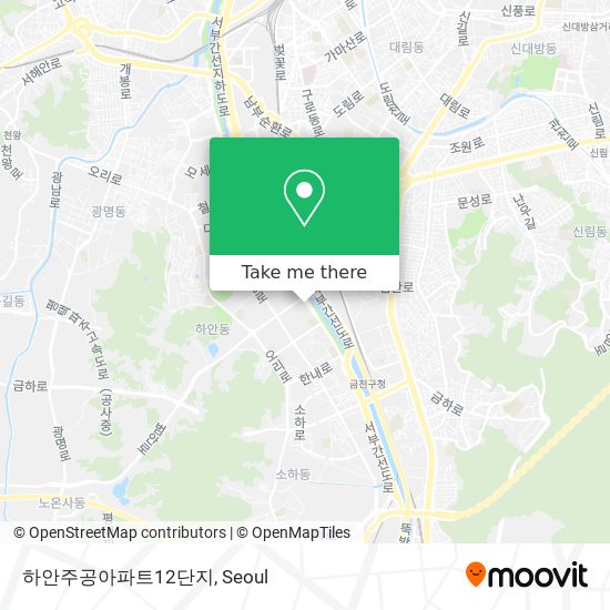 하안주공아파트12단지 map