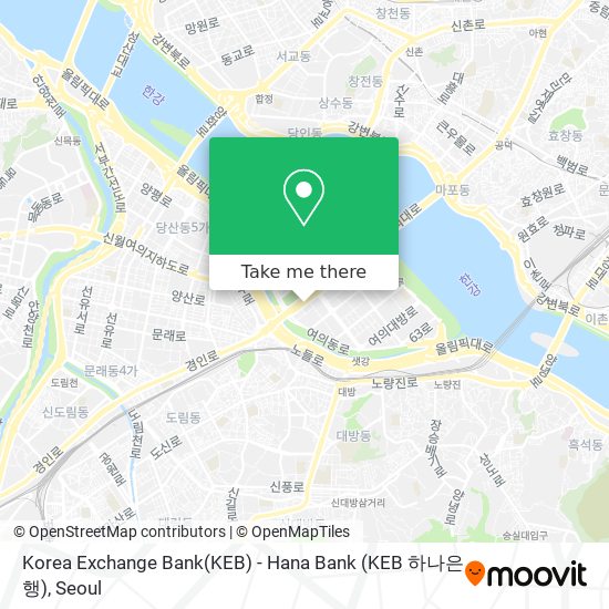 Korea Exchange Bank(KEB) - Hana Bank (KEB 하나은행) map