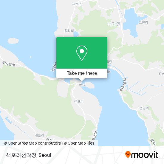 석포리선착장 map