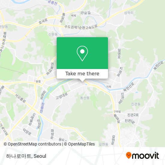 하나로마트 map
