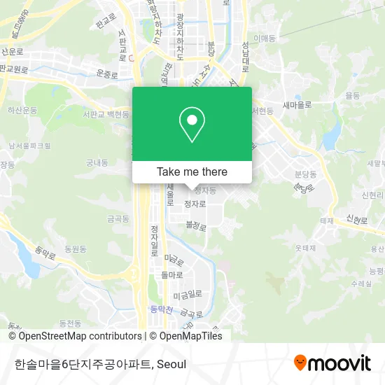 한솔마을6단지주공아파트 map