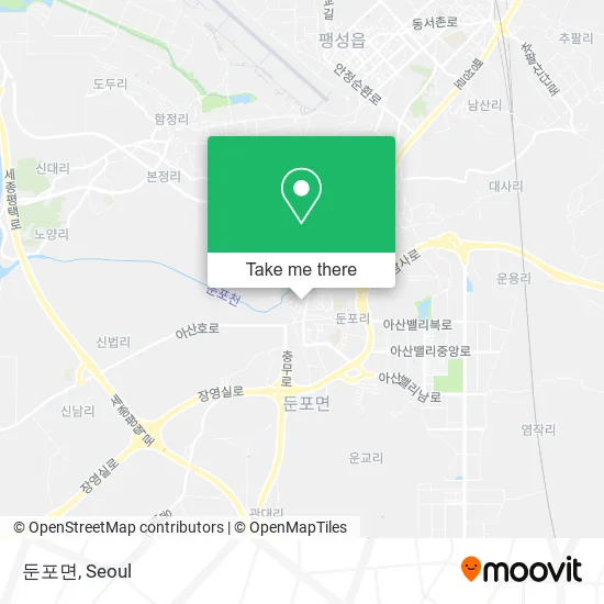 둔포면 map