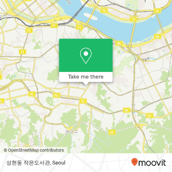 성현동 작은도서관 map