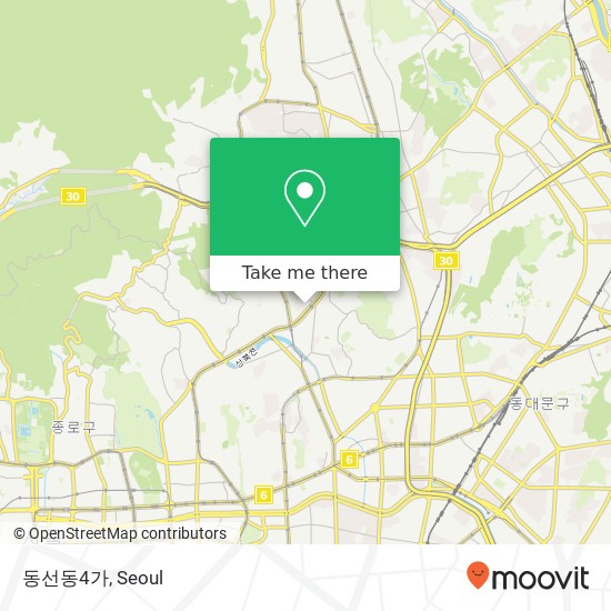 동선동4가 map