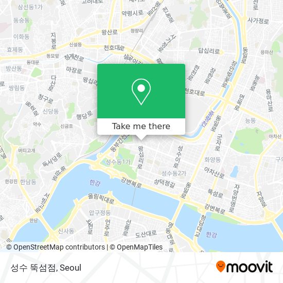 성수 뚝섬점 map