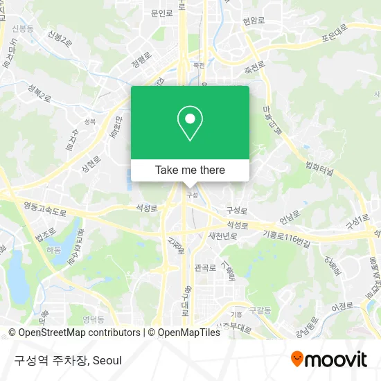 구성역 주차장 map