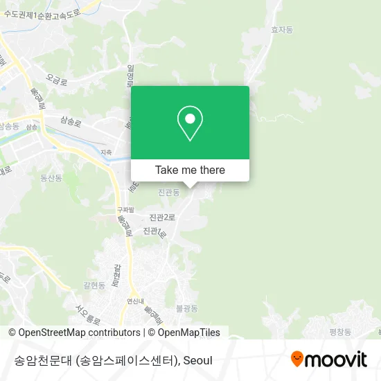 송암천문대 (송암스페이스센터) map