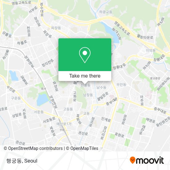 행궁동 map