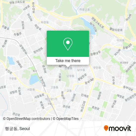행궁동 map