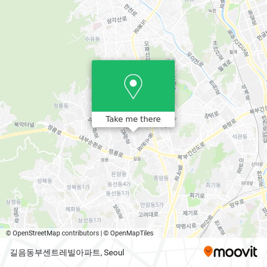 길음동부센트레빌아파트 map