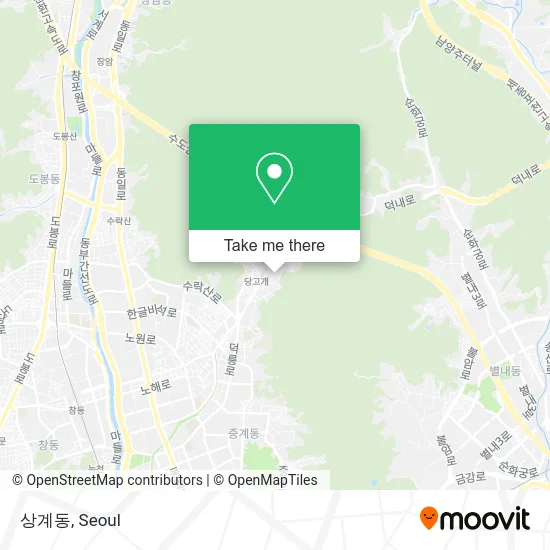 상계동 map