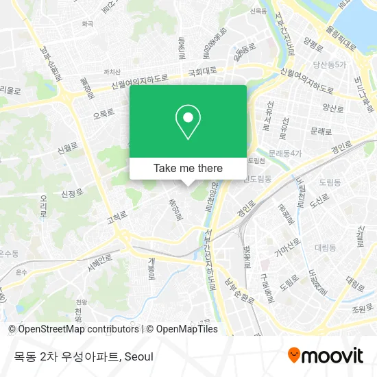 목동 2차 우성아파트 map