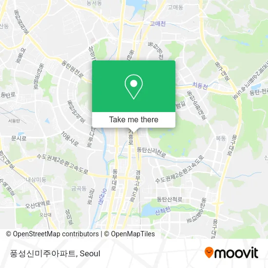풍성신미주아파트 map