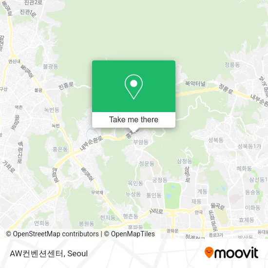 AW컨벤션센터 map