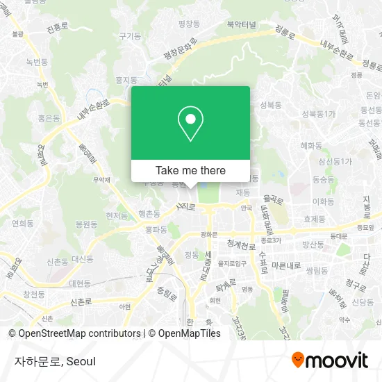 자하문로 map