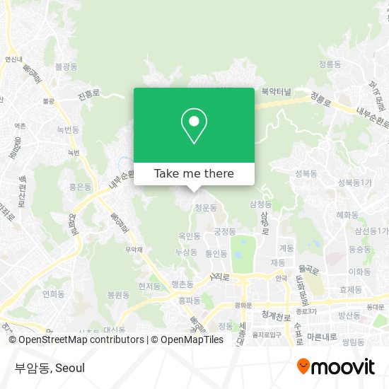 부암동 map