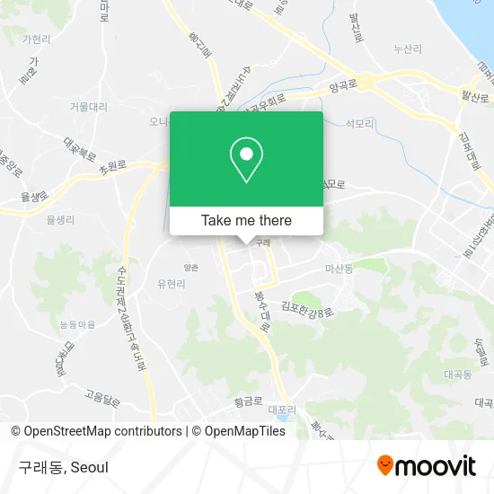 구래동 map