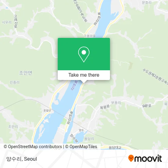 양수리 map