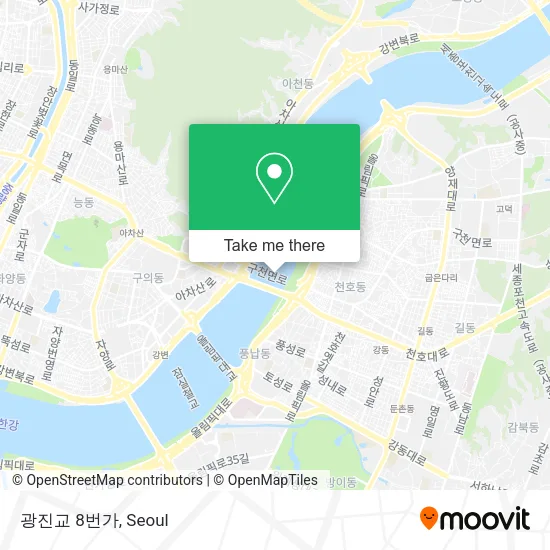 광진교 8번가 map