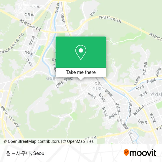 월드사우나 map