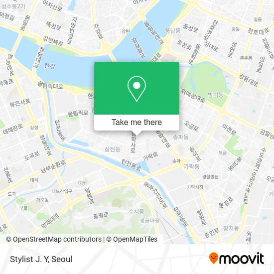Stylist J. Y map