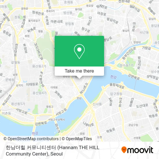 한남더힐 커뮤니티센터 (Hannam THE HILL Community Center) map