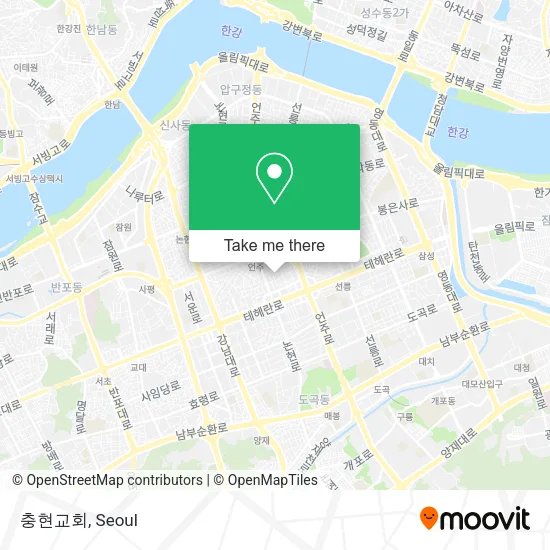 충현교회 map