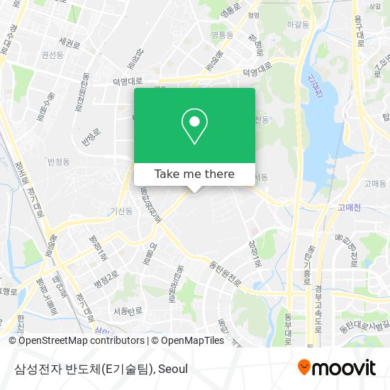 삼성전자 반도체(E기술팀) map