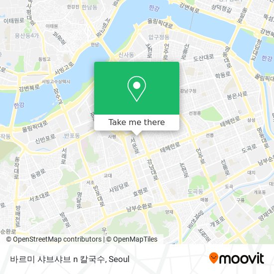 바르미 샤브샤브 n 칼국수 map