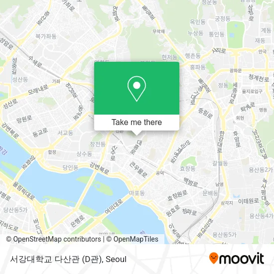서강대학교 다산관 (D관) map