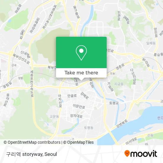 구리역 storyway map